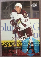 2008-09 Upper Deck Young Guns #487 Kevin Porter Arizona Coyotes RC
